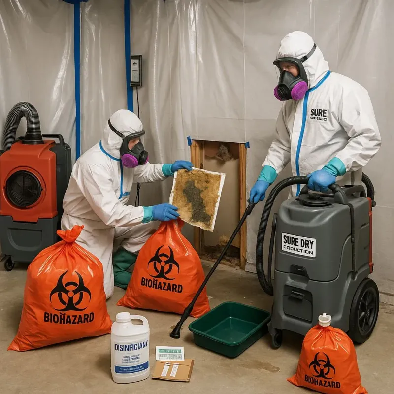 Contaminated Water Handling Protocols process in Clinton, OK